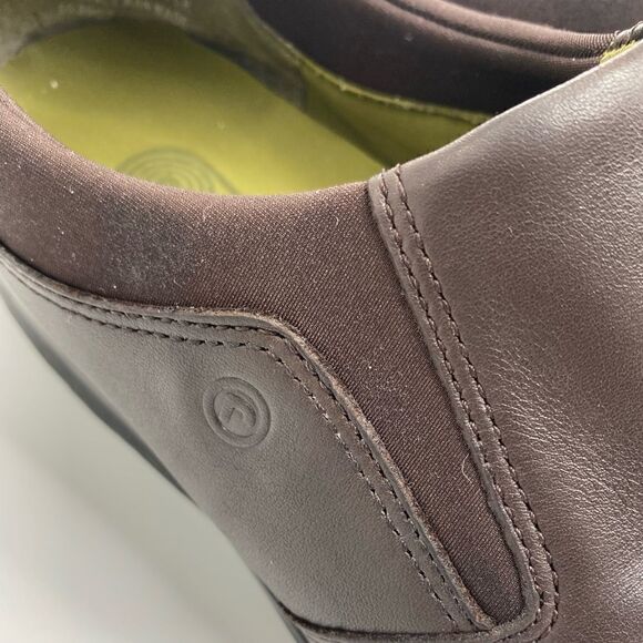 Rockport Women's APW23233 Leather Slip-On Loafer Flats Brown 9W - Picture 7 of 7